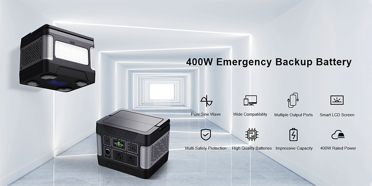 충전용 400W 에너지 저장 비상 태양열 발전기